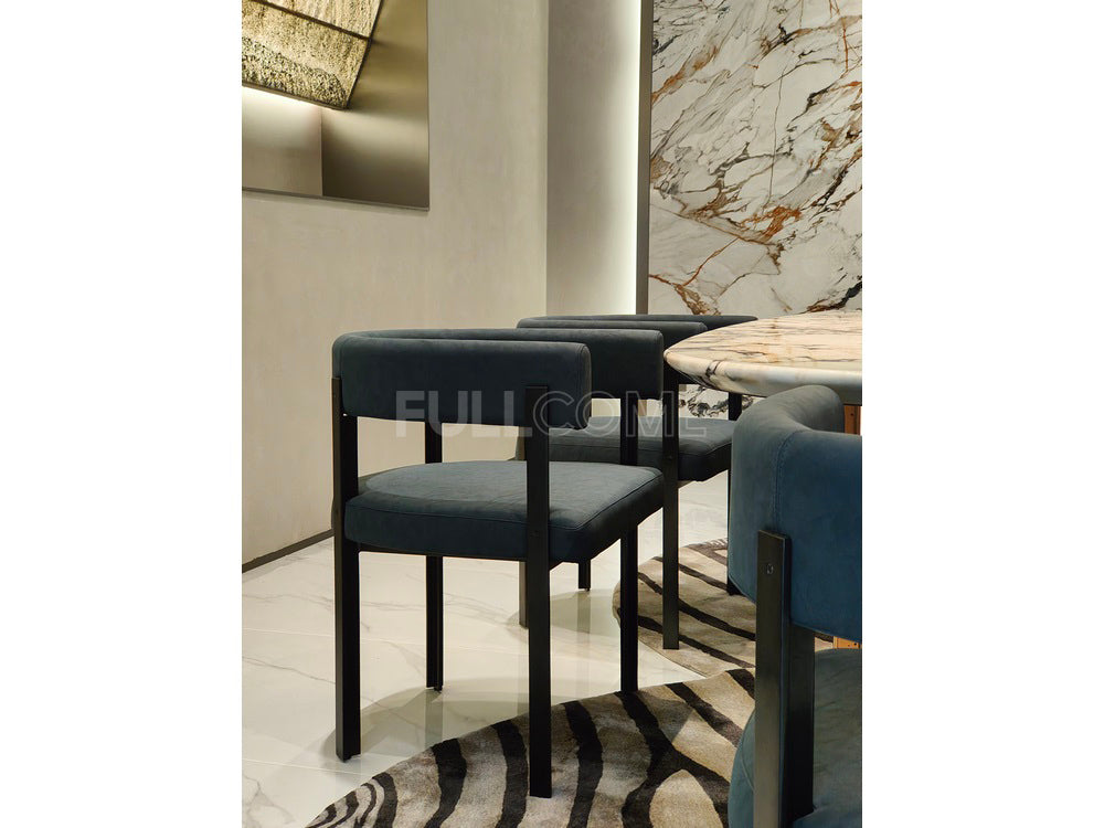 The Barrel Rail Dining Chair