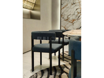 The Barrel Rail Dining Chair