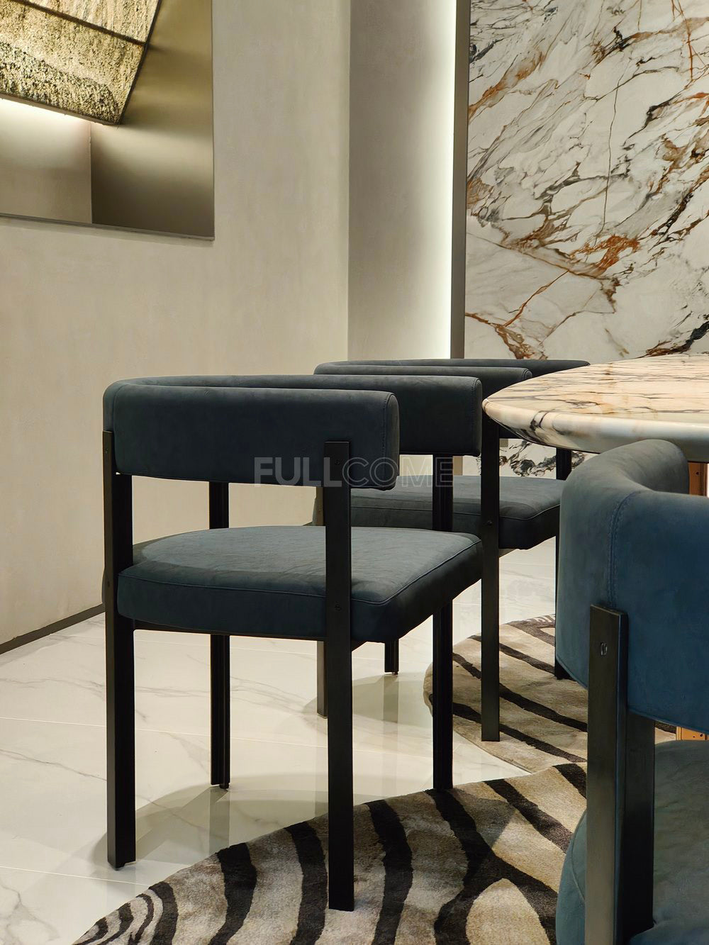 The Barrel Rail Dining Chair