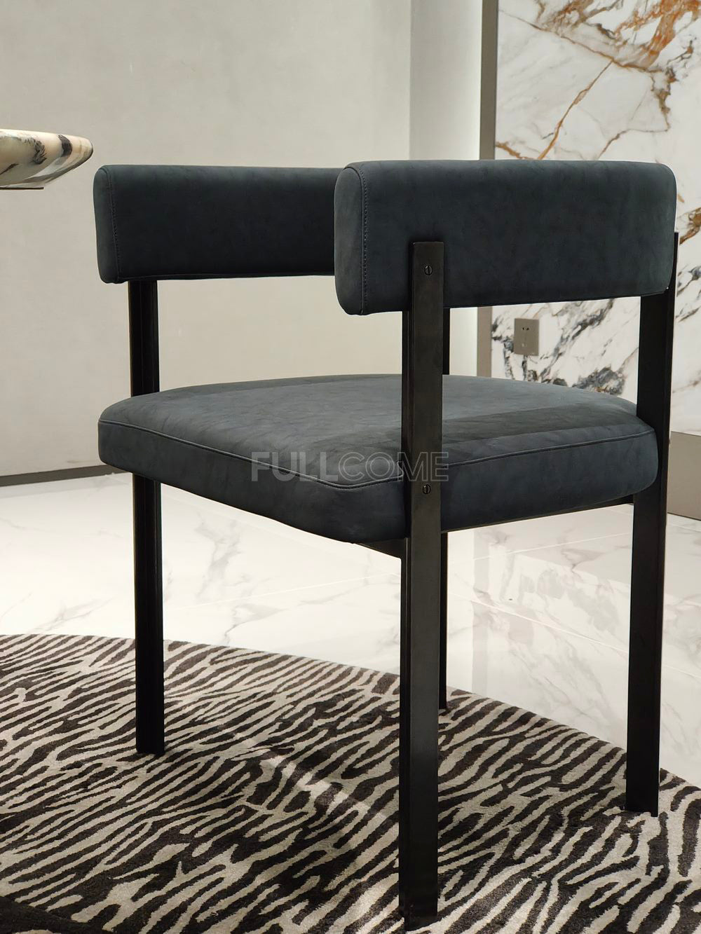 The Barrel Rail Dining Chair