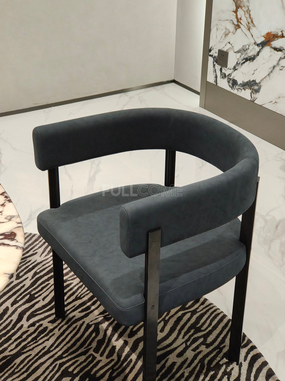 The Barrel Rail Dining Chair