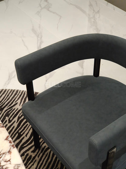 The Barrel Rail Dining Chair