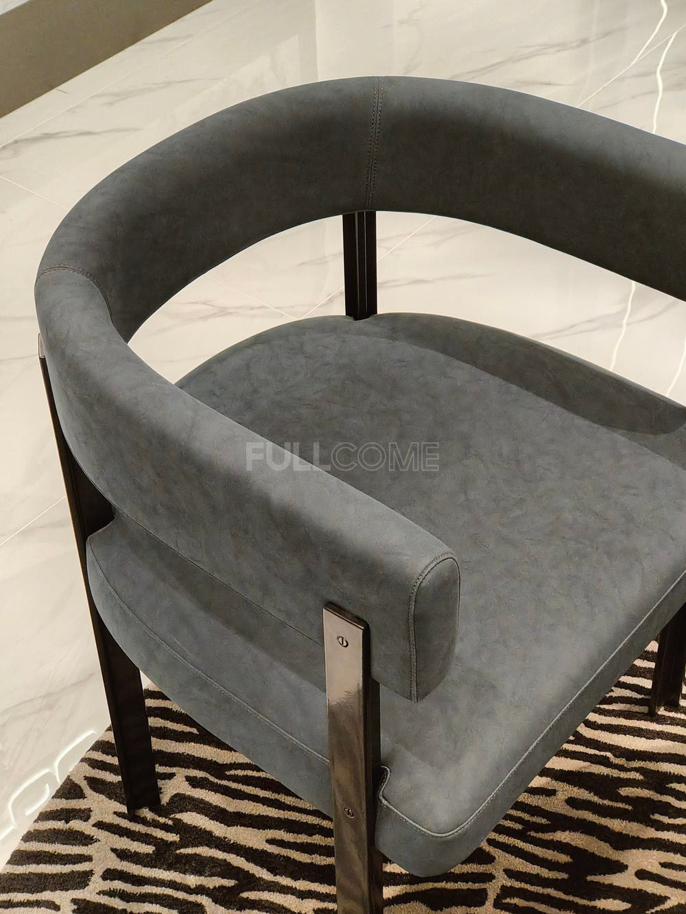The Barrel Rail Dining Chair