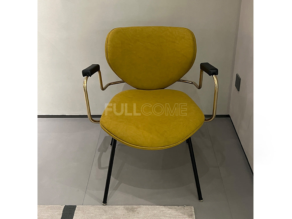 The Gold Loop Dining Armchair