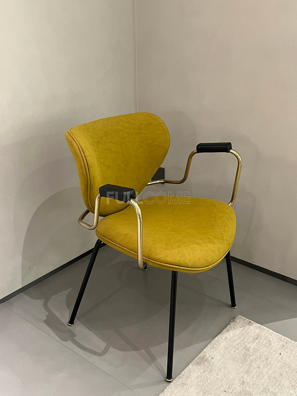 The Gold Loop Dining Armchair