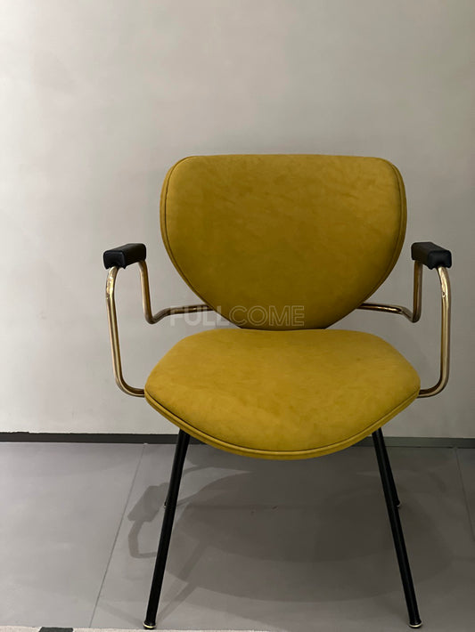 The Gold Loop Dining Armchair