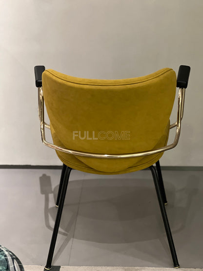 The Gold Loop Dining Armchair