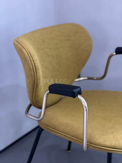 The Gold Loop Dining Armchair