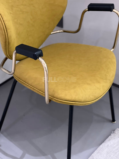 The Gold Loop Dining Armchair