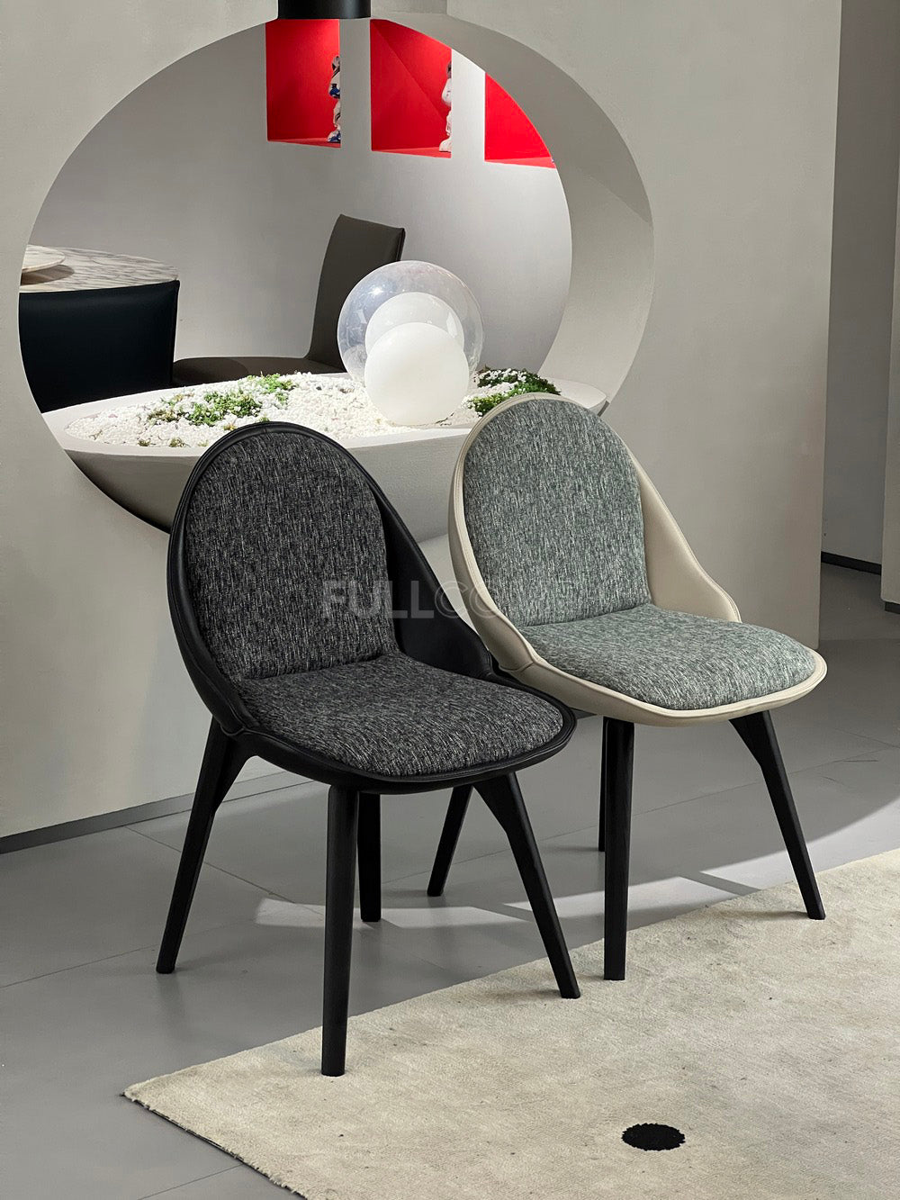 The Halo Oval Dining Chair