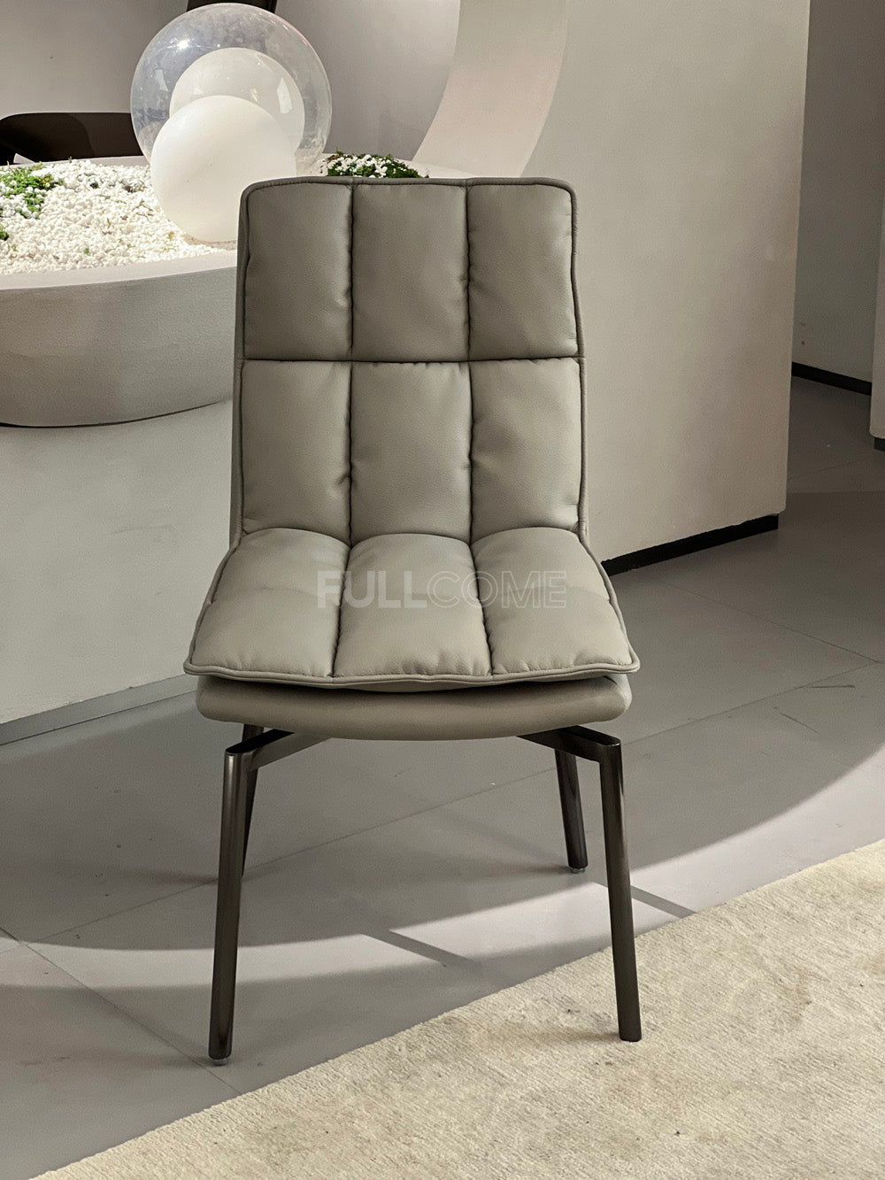 The Grid Stitch Dining Chair