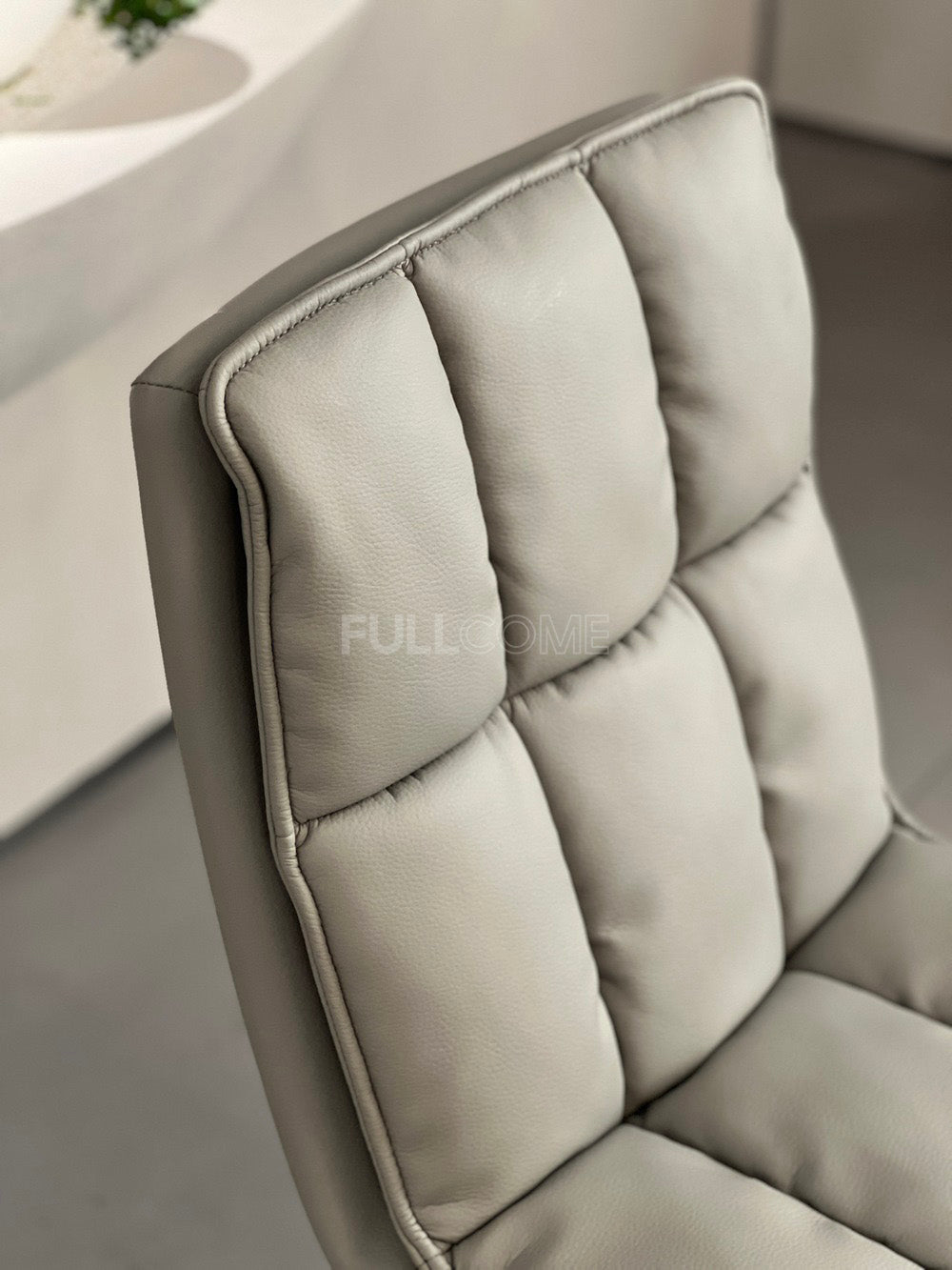 The Grid Stitch Dining Chair