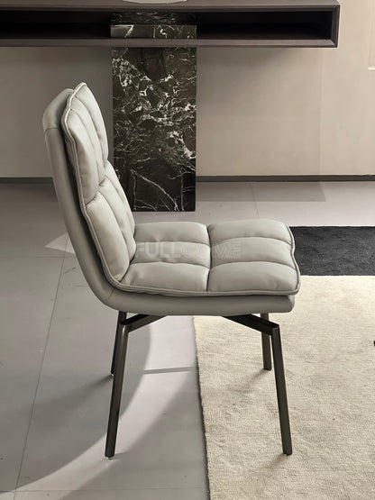 The Grid Stitch Dining Chair