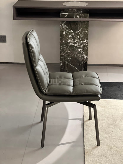 The Grid Stitch Dining Chair