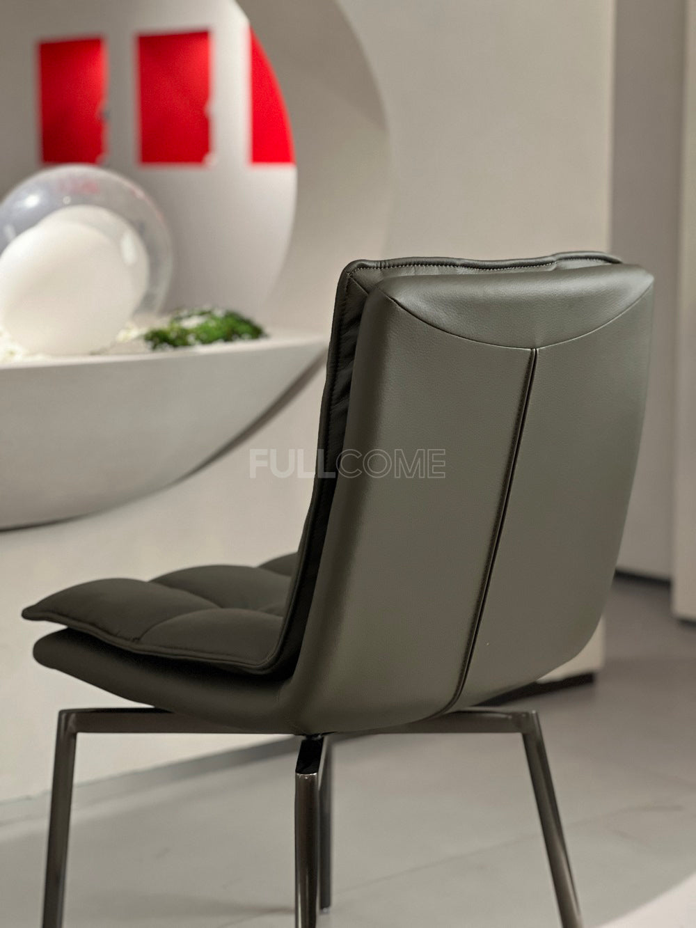 The Grid Stitch Dining Chair