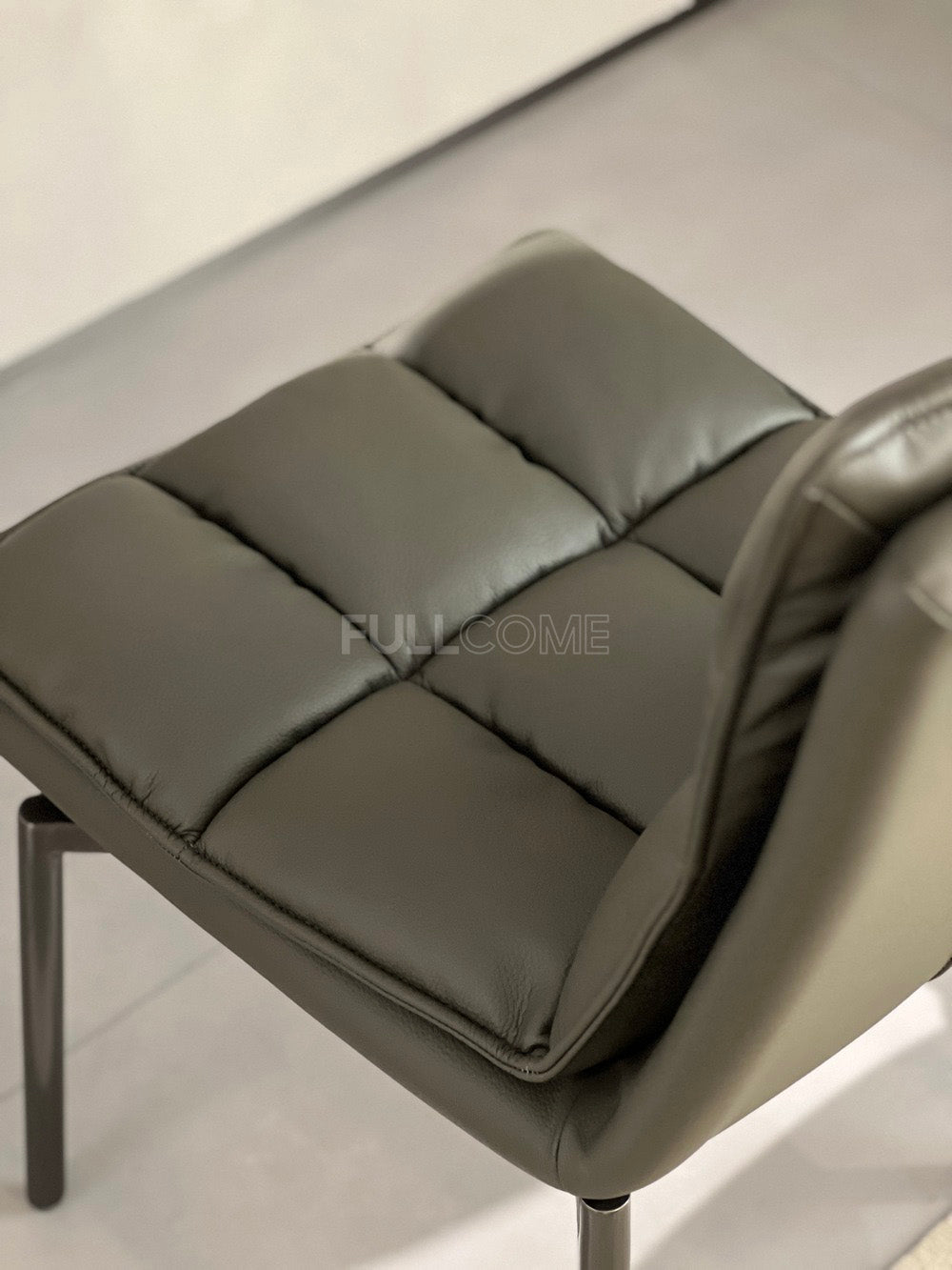 The Grid Stitch Dining Chair