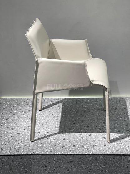 The Flared Back Dining Armchair