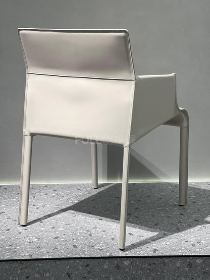 The Flared Back Dining Armchair