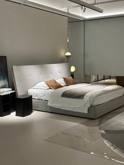 The Swept Wing Button Bed