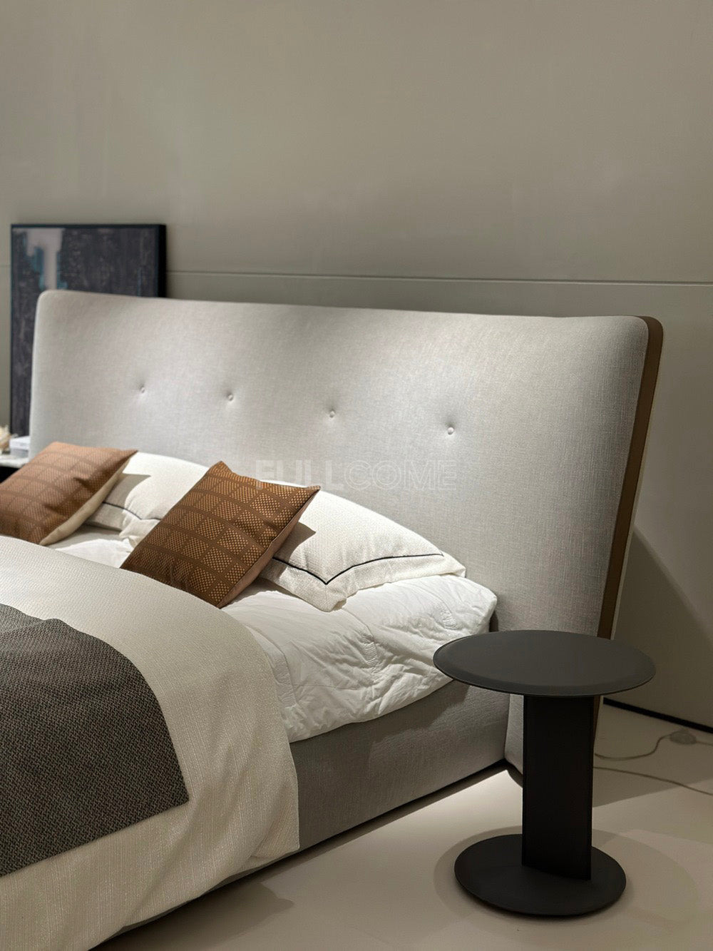 The Swept Wing Button Bed