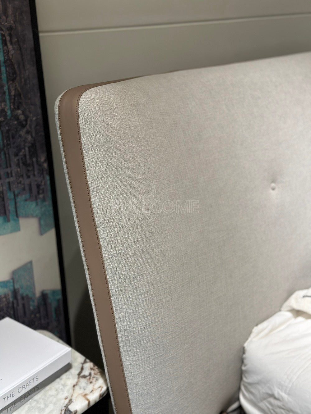 The Swept Wing Button Bed