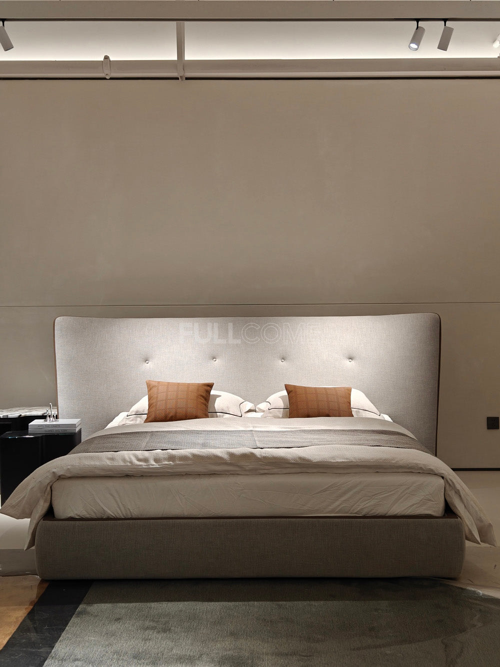 The Swept Wing Button Bed