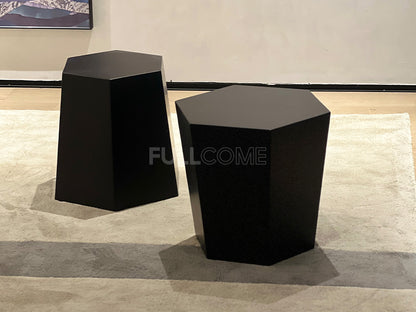 The Hexagon Plinth Side Table