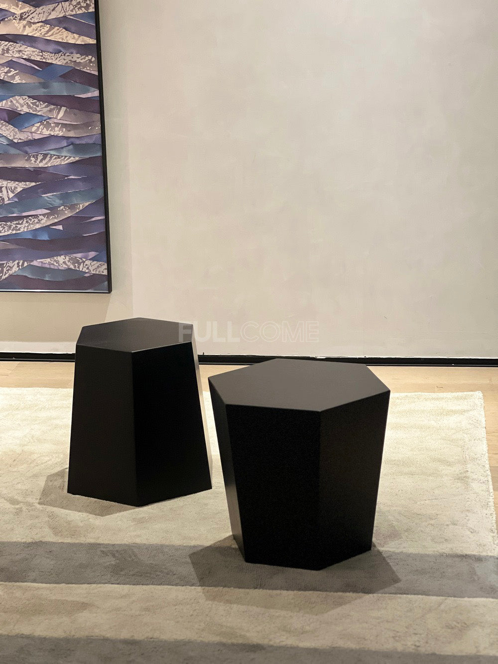 The Hexagon Plinth Side Table
