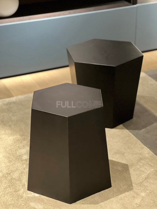 The Hexagon Plinth Side Table