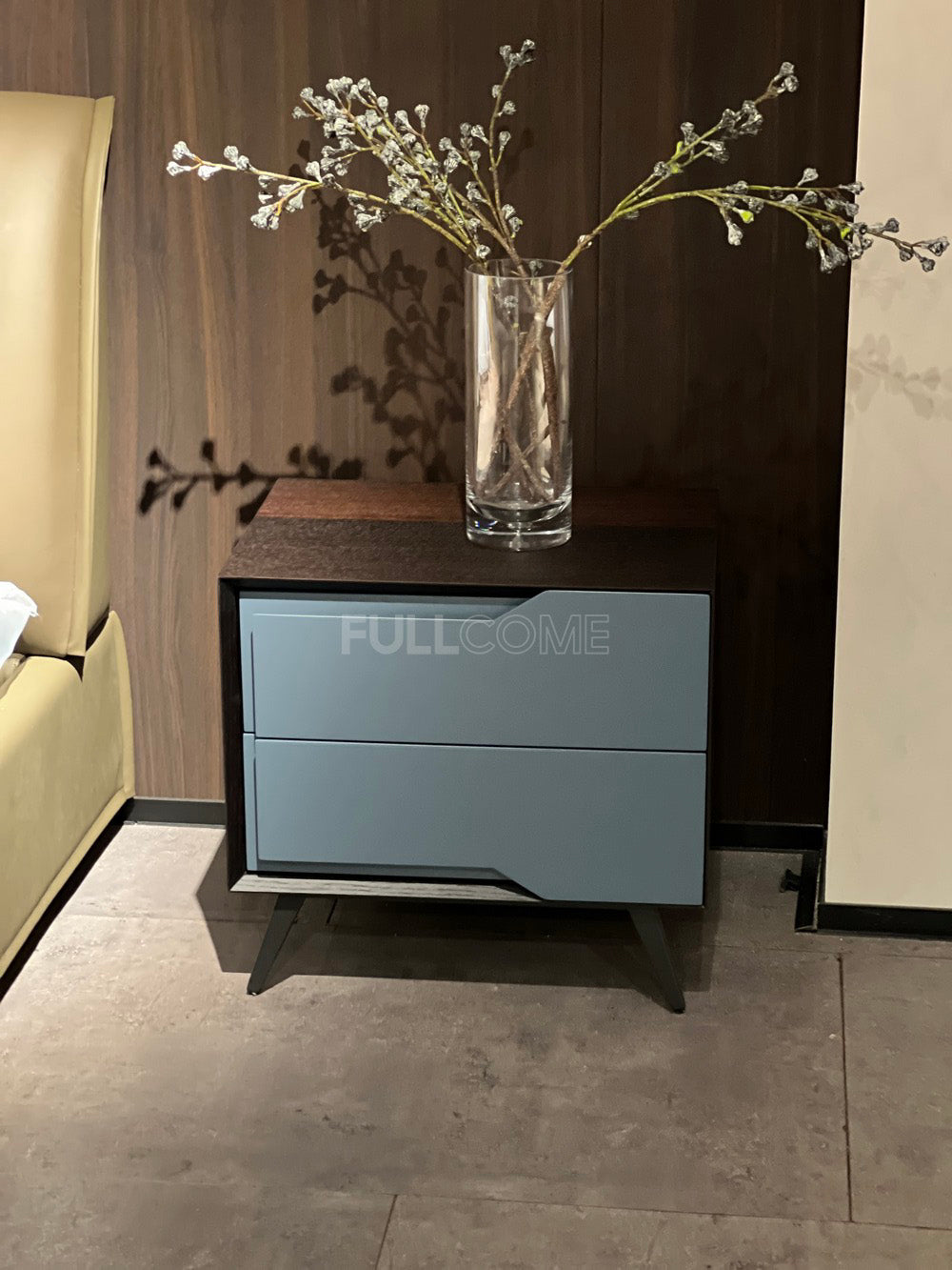 The Angled Notch Nightstand