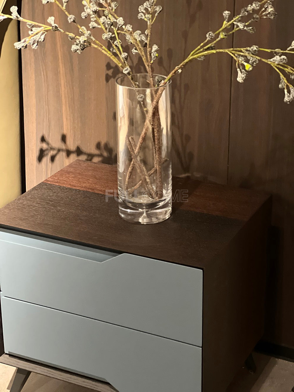 The Angled Notch Nightstand