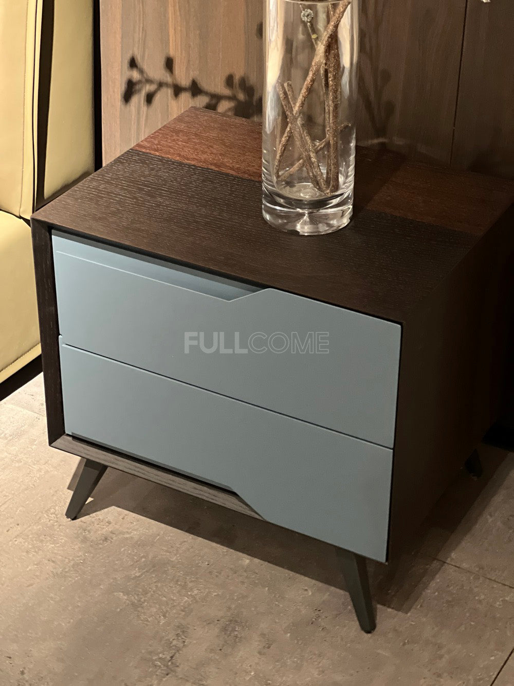 The Angled Notch Nightstand