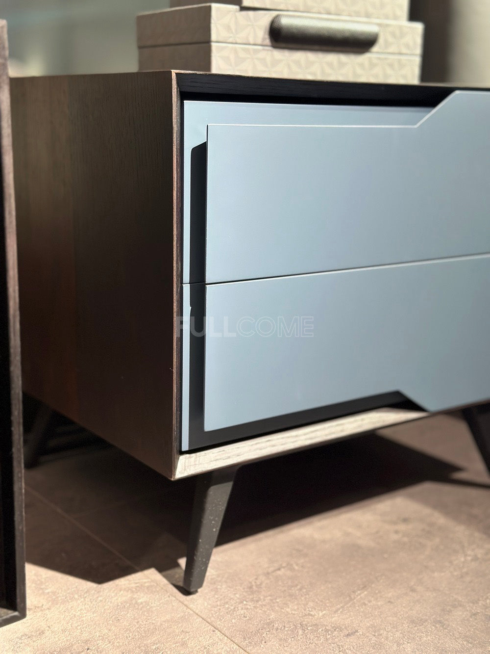 The Angled Notch Nightstand