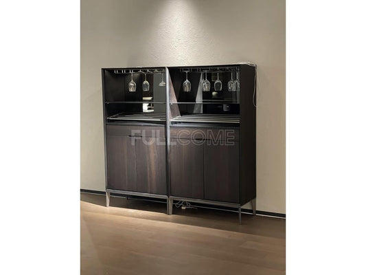 The Mirror-Back Wine Cabinet