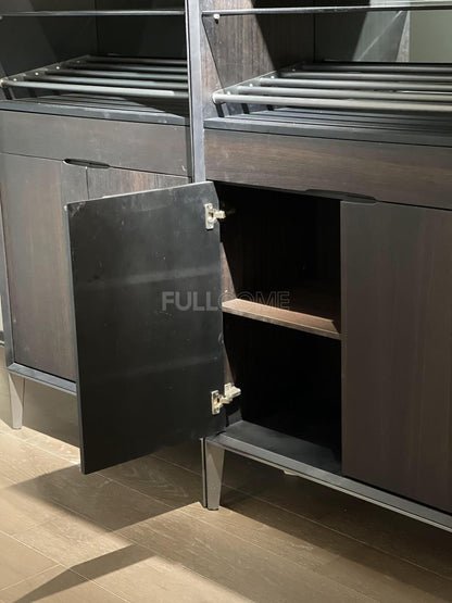 The Mirror-Back Wine Cabinet