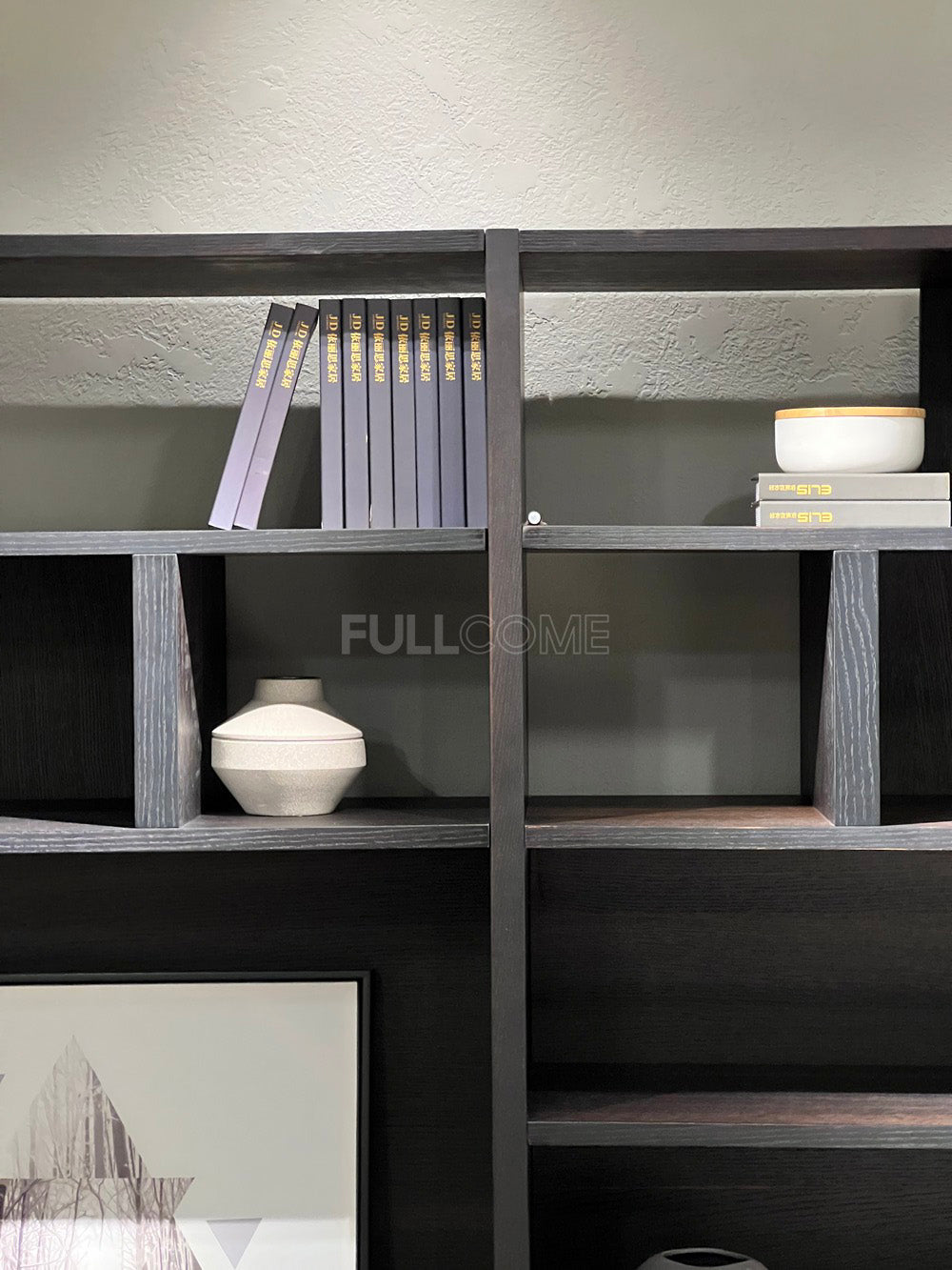 The Cubby Grid Bookcase