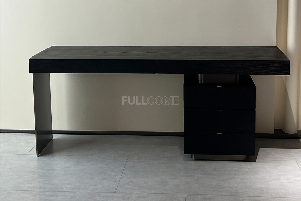 The Open Grain Pedestal Desk