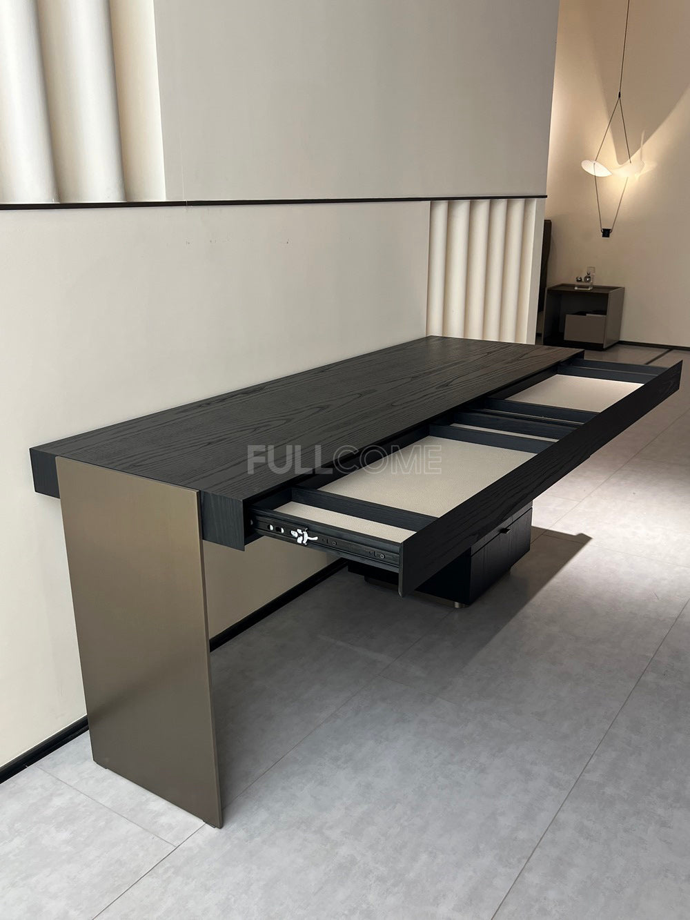 The Open Grain Pedestal Desk