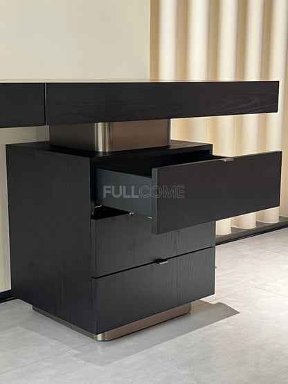 The Open Grain Pedestal Desk