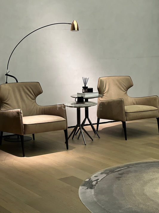 The Hourglass Wing Chair