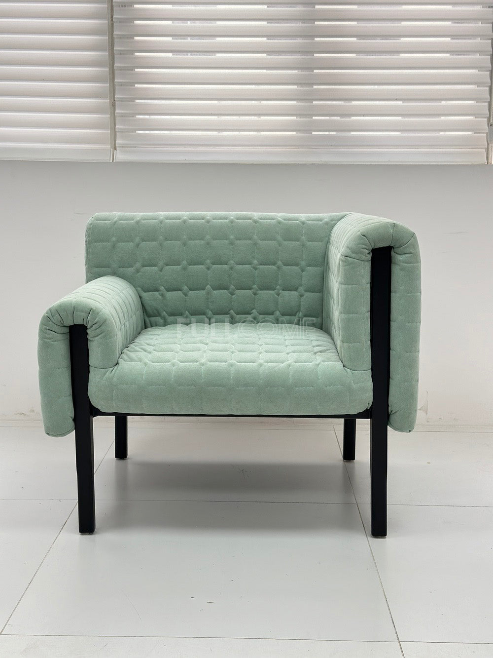 The Grid Tufted Armchair