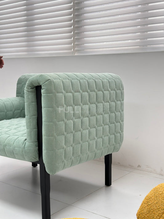 The Grid Tufted Armchair