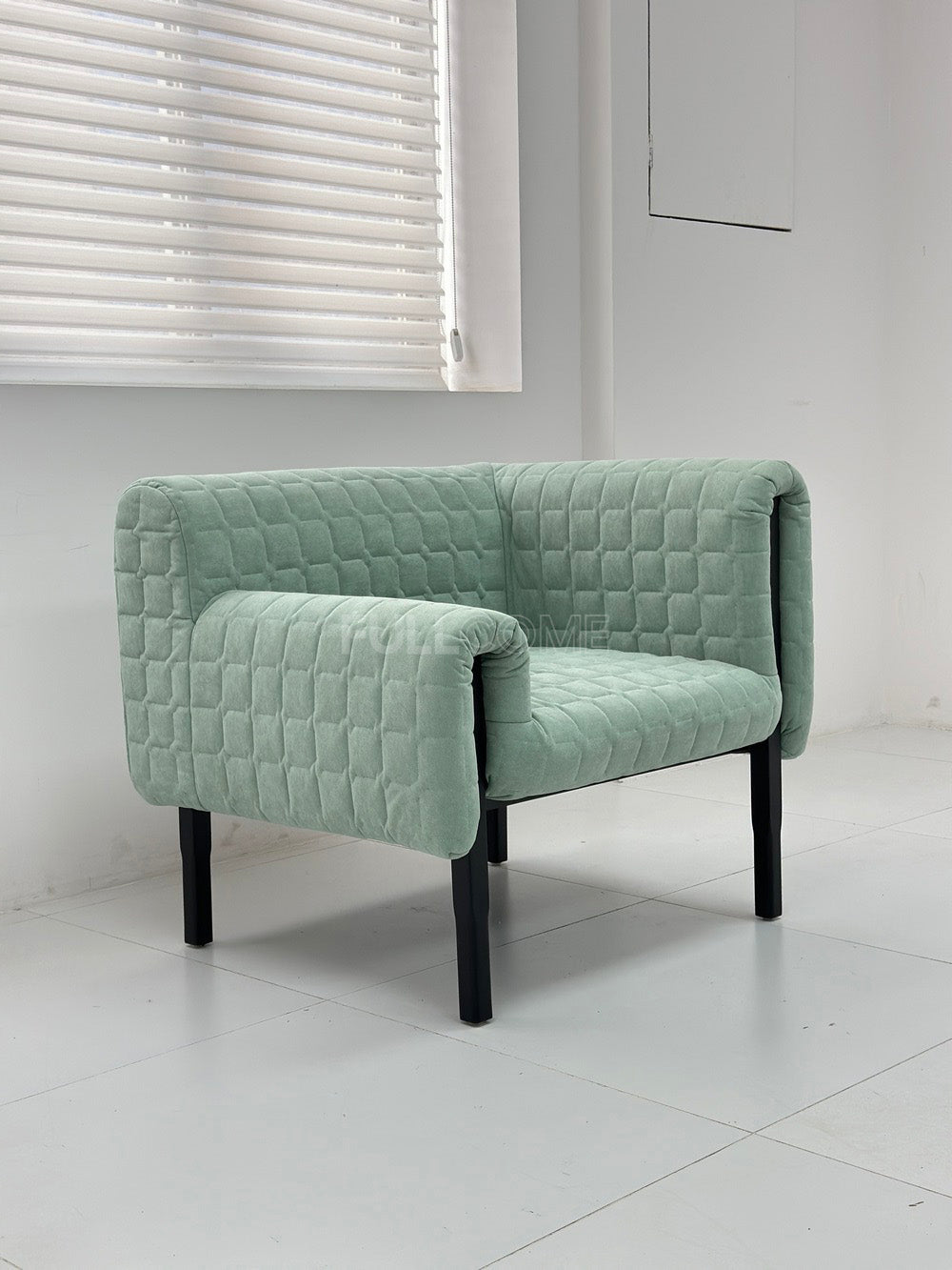 The Grid Tufted Armchair