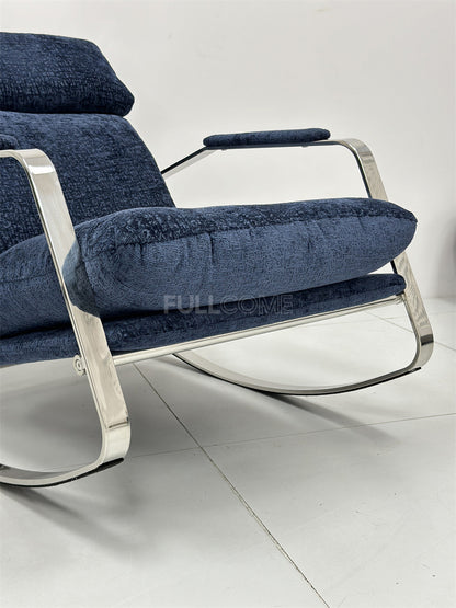 The Flat Bar Sled Lounge Chair