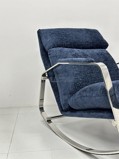 The Flat Bar Sled Lounge Chair