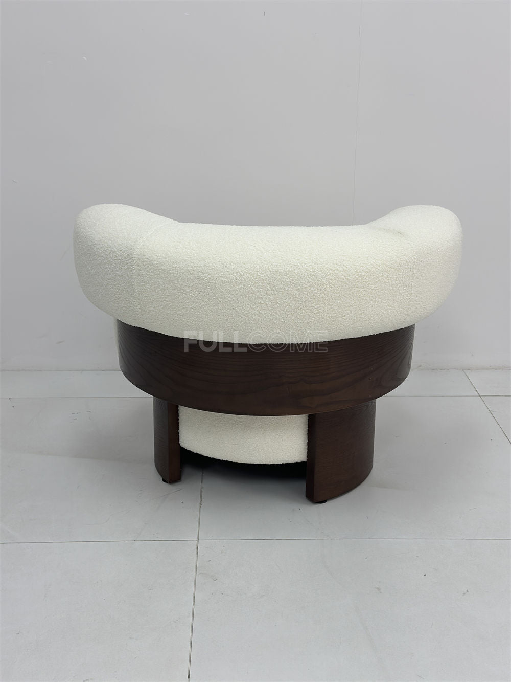 The Crescent Boucle Chair