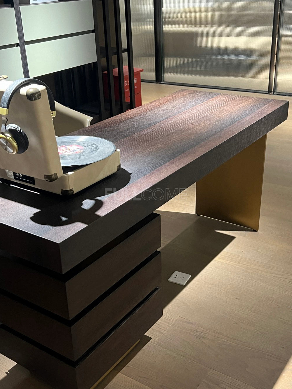 The Gold Blade Desk