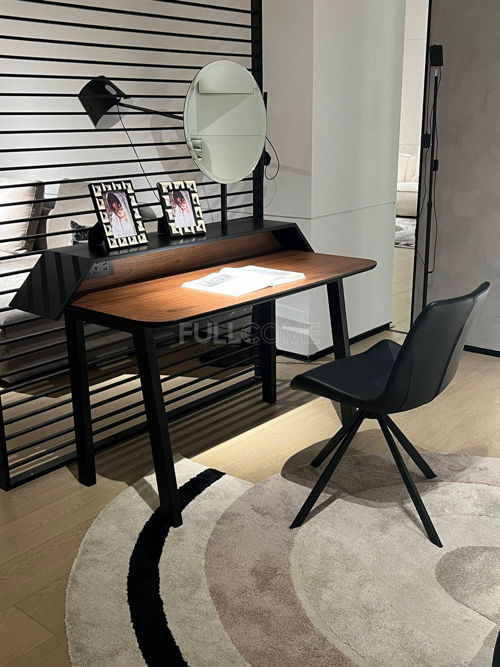 The Tilting-Mirror Vanity Desk