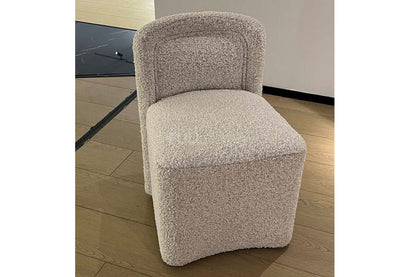 The Boucle Vanity Stool