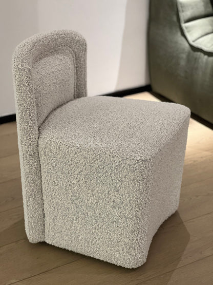 The Boucle Vanity Stool